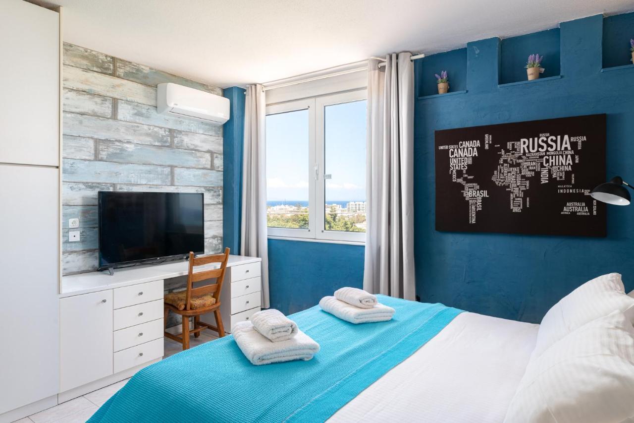Amazing With Sea View In Rhodes Town Apartament Rhodes City